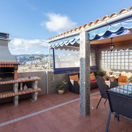 Apartmán La Concha Amadores: Gran Terraza & Barbacoa Puerto Rico (Gran Canaria)
